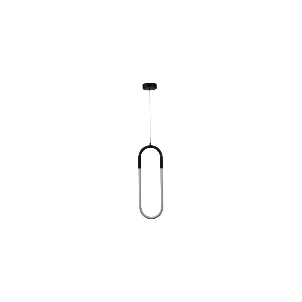 Lámpara Colgante LED Negra Unnu 3 Tonos Control – Luxica